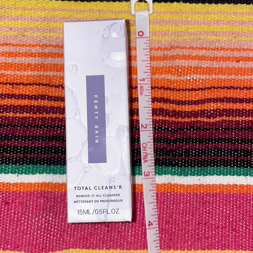🛁 FENTY BEAUTY: Total Cleans’r Mini Makeup Removing Cleanser